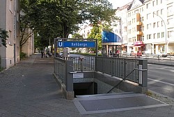 U-Bahnhof Rehberge Eingang Westseite